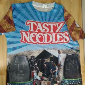 Tasty Noodles Burning Man 2014 Caravansary AOP T-Shirt